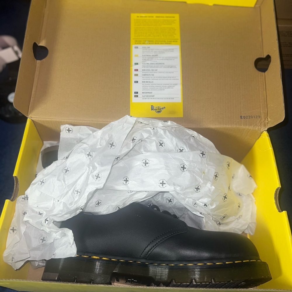 Steel Toe Dr Martins